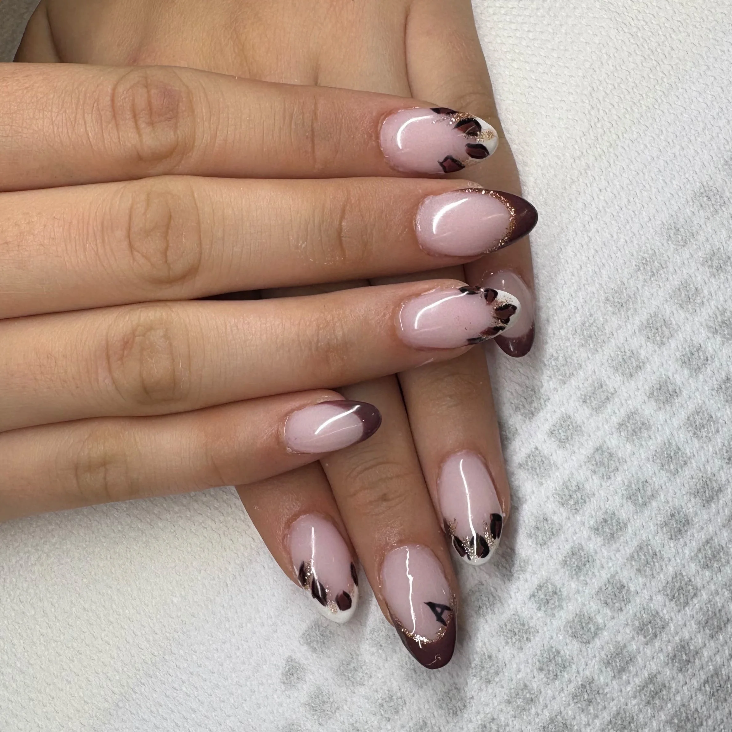 Cheetah nail art – manikir by Aida